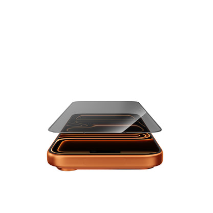 Apple iPhone 17 Pro Max Wiwu GT-034 Glass Ultra Privacy Serisi 3D Hayalet Ekran Koruyucu Cam + Kolay Uygulama Aparatı
