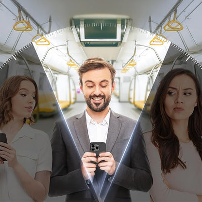 Apple iPhone 17 Pro Max Zore 2.5D Oliv Privacy Temperli Cam Ekran Koruyucu + Kolay Uygulama Aparatı