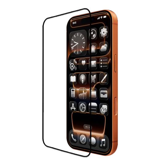 Apple iPhone 17 Pro Mohseven M6 HD Temperli Cam Ekran Koruyucu + Kolay Uygulama Aparatı