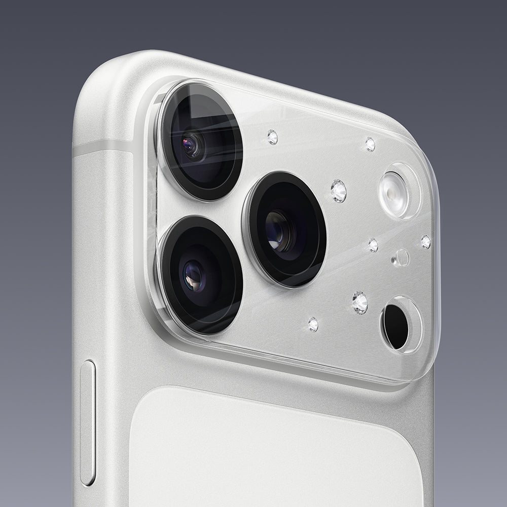 Apple iPhone 17 Pro Pynana Diamond Sky Serisi Taşlı Kamera Lens Koruyucu
