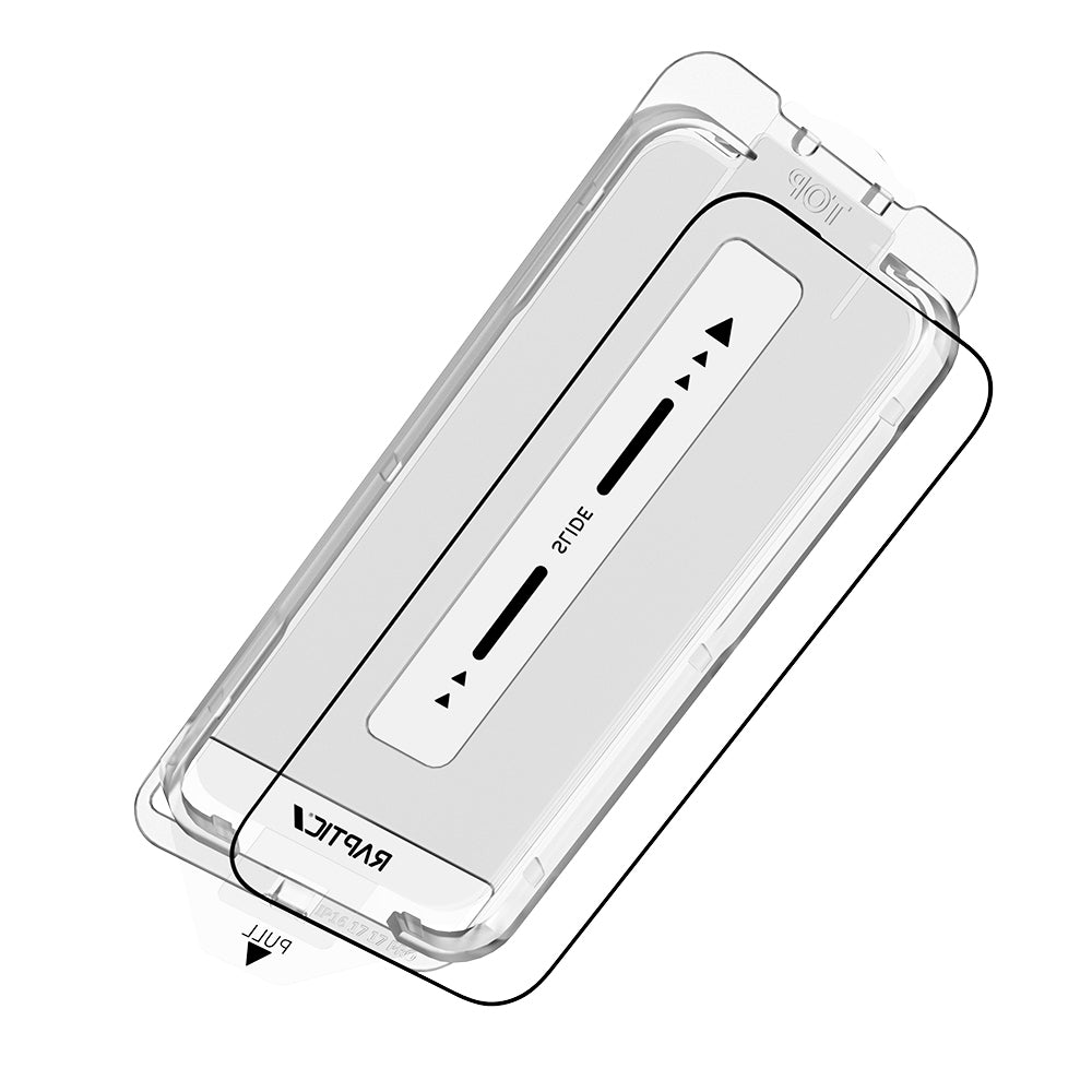 iPhone 17 Pro Raptic Air Glass 2.5D Ekran Koruyucu 2 Adet + Kolay Uygulama Aparatlı