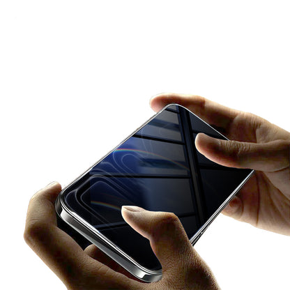 Apple iPhone 17 Pro Zore 2.5D Oliv Privacy Temperli Cam Ekran Koruyucu + Kolay Uygulama Aparatı