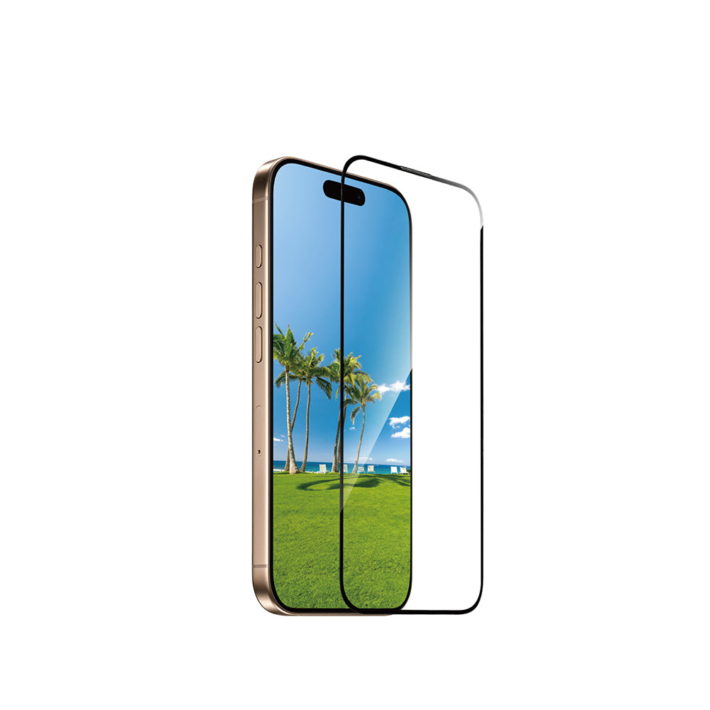 iPhone 17 Wiwu GT-009 Polimer Oleofobik Kaplama Şeffaf Pürüzsüz Temperli Cam Ekran Koruyucu