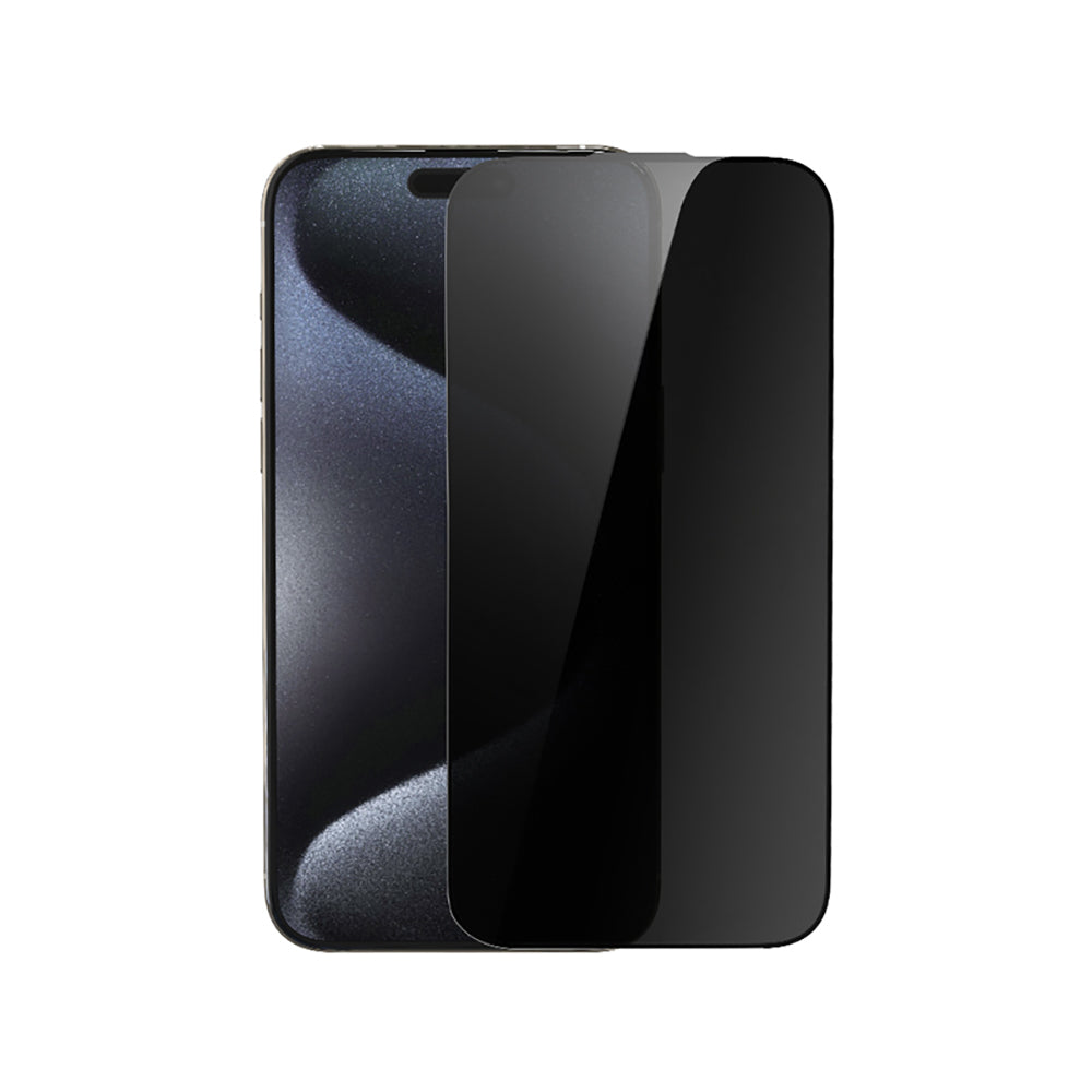 iPhone 17 Wiwu Wi-SQ009 Easy Install iPrivacy 360° Anti-Peep Oleofobik Temperli Cam Ekran Koruyucu + Kolay Uygulama Aparatlı
