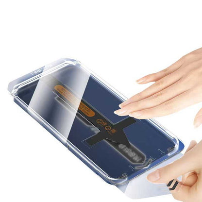 Apple iPhone 17E Hayalet Ekran Koruyucu Zore Süper Fast Anti-Dust Privacy Toz Önleyici Temperli Ekran Filmi