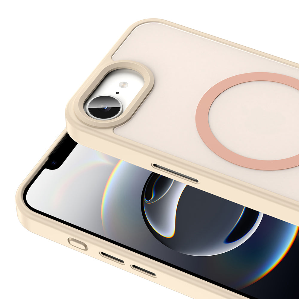Apple iPhone 17E Kılıf M-safe Şarj Özellikli Mat Arka Yüzey Zore Sio Kapak