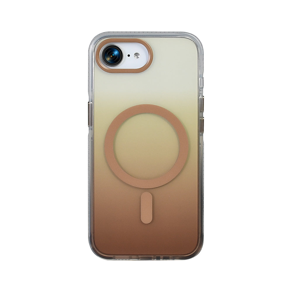 Apple iPhone 17E Kılıf M-safe Şarj Özellikli Transparan Renk Geçişli Zore Toros Kapak