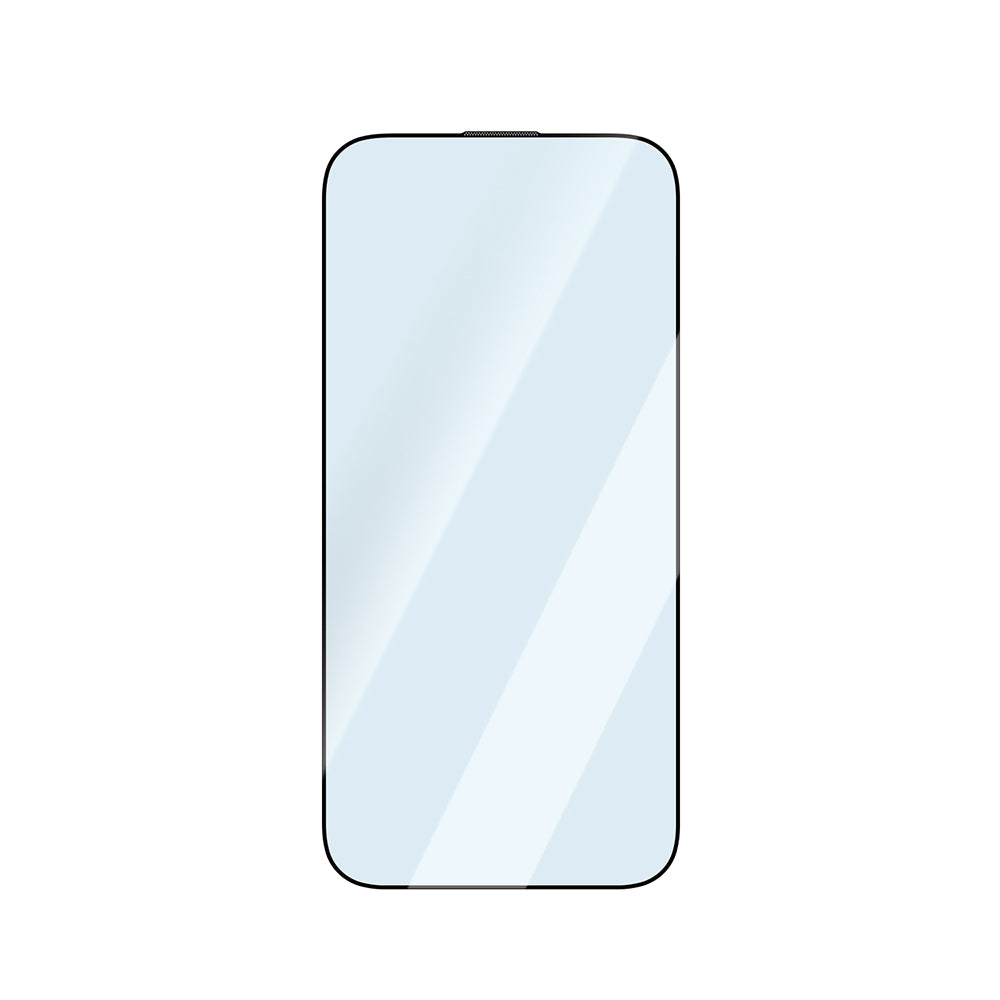 Apple iPhone 18 Pro CaseWorld Applicator Serisi 2.5D Eyesafe Mavi Işık Teknolojili Safir 0.33mm Temperli Cam Ekran Koruyucu + Uygulama Aparatı