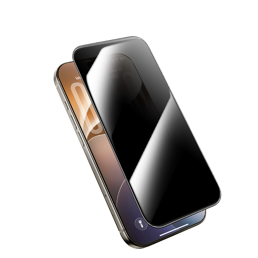 Apple iPhone 18 Pro Hidrofobik Ve Oleofobik Özellikli Benks 0.3mm Privacy Air Shield Ekran Koruyucu 10'lu Paket