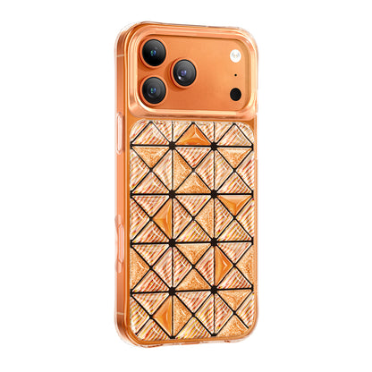 Apple iPhone 18 Pro Kılıf 3D Buz Blok Desenli Zore Paris Kairo TPU Kapak