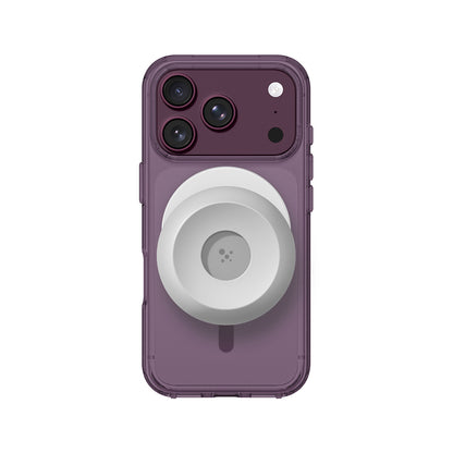 Apple iPhone 18 Pro Kılıf M-safe Özellikli AmazingThing Minimal Serisi Type-C Kulaklık ve Standlı Set