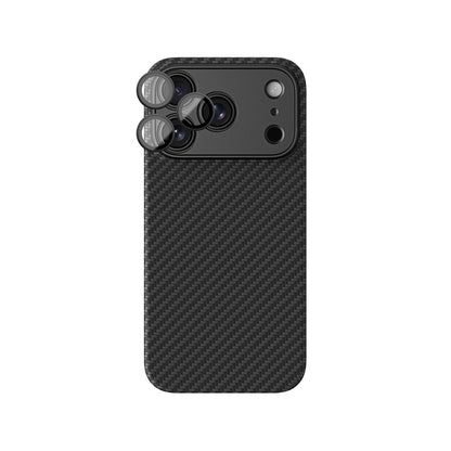 Apple iPhone 18 Pro Kılıf M-Safe Şarj Özellikli 1500D Aramid Fiber AmazingThing Titan Max SLens Serisi Kapak
