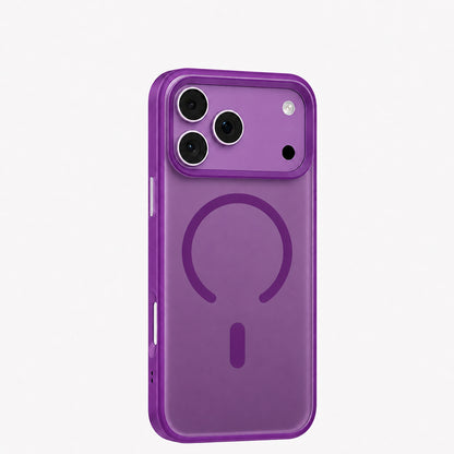 Apple iPhone 18 Pro Kılıf M-safe Şarj Özellikli Airbag Tasarımlı Mutural Mist Serisi Kapak