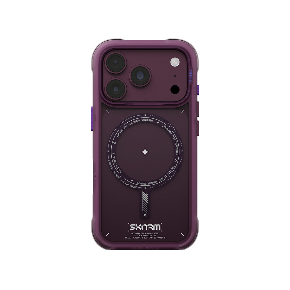 Apple iPhone 18 Pro Kılıf M-Safe Şarj Özellikli Airbag Tasarımlı Skinarma Avion Kapak