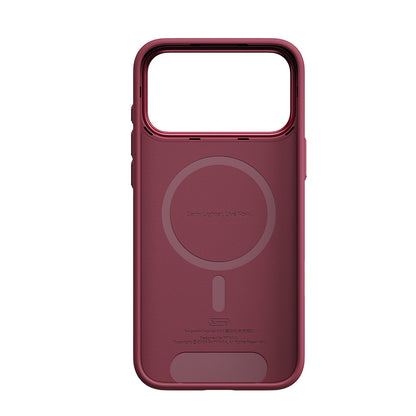Apple iPhone 18 Pro Kılıf M-safe Şarj Özellikli Aramid Karbon Fiber Pitaka Argyle Serisi Summa Kapak