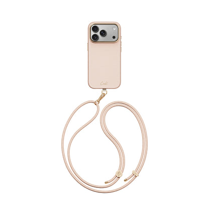 Apple iPhone 18 Pro Kılıf M-safe Şarj Özellikli Askı İpli Coehl Mirelle Kapak
