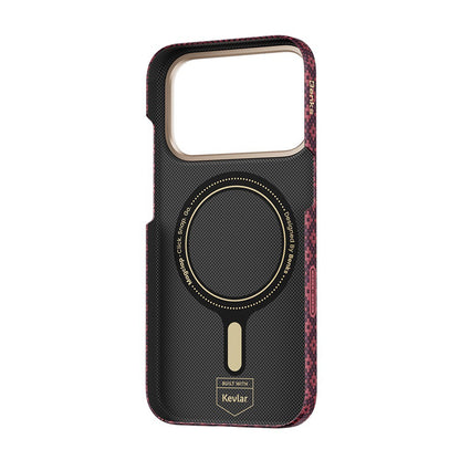 Apple iPhone 18 Pro Kılıf M-Safe Şarj Özellikli Benks ArmorAir ArmorGrid Serisi C1 Kevlar Karbon Kapak