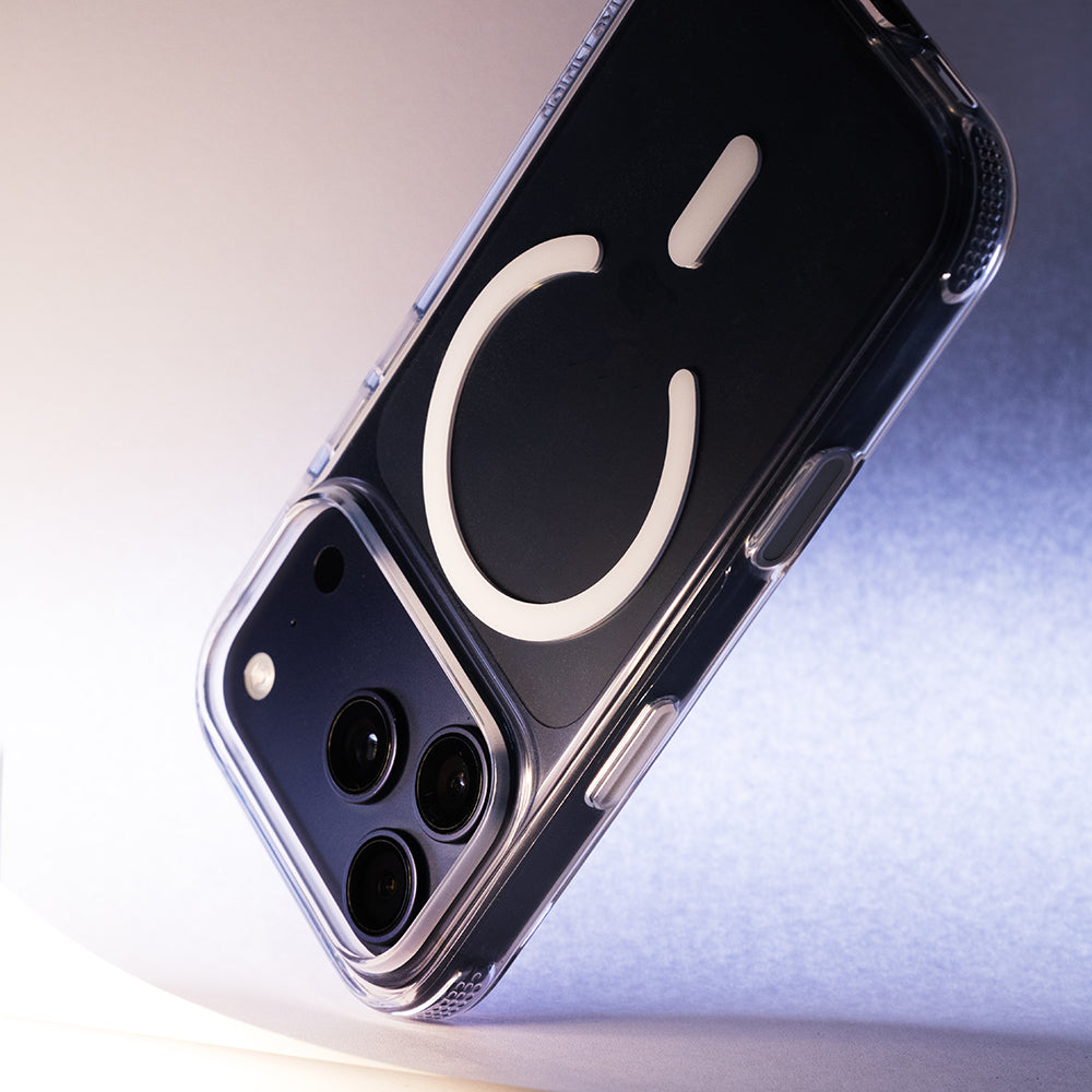 Apple iPhone 18 Pro Kılıf M-safe Şarj Özellikli Native Union Airbag Tasarımlı RE Clear Serisi Kapak