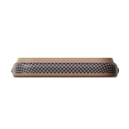 Apple iPhone 18 Pro Kılıf M-safe Şarj Özellikli Pitaka Tactile Woven Sunset-Moonrise Aramid Serisi Summa Kapak
