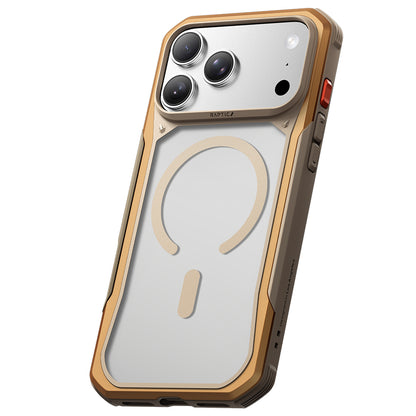 Apple iPhone 18 Pro Kılıf M-Safe Şarj Özellikli Raptic Shield Evo Serisi Airbagli Kapak