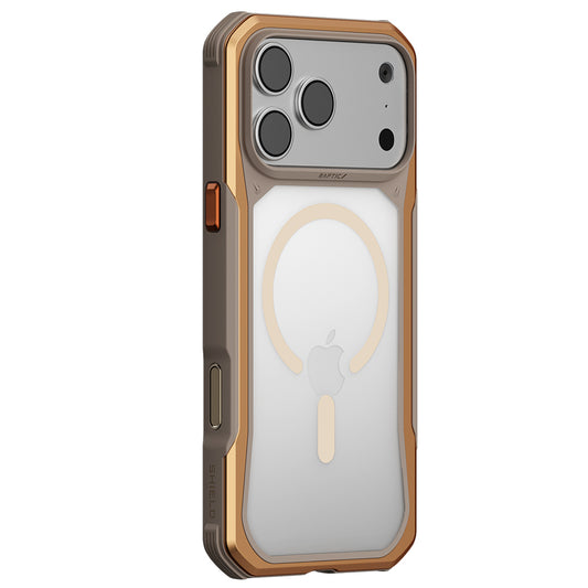 Apple iPhone 18 Pro Kılıf M-Safe Şarj Özellikli Raptic Shield Evo Serisi Airbagli Kapak