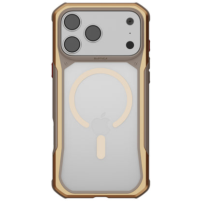 Apple iPhone 18 Pro Kılıf M-Safe Şarj Özellikli Raptic Shield Evo Serisi Airbagli Kapak
