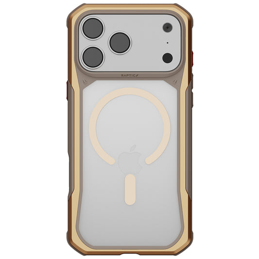 Apple iPhone 18 Pro Kılıf M-Safe Şarj Özellikli Raptic Shield Evo Serisi Airbagli Kapak
