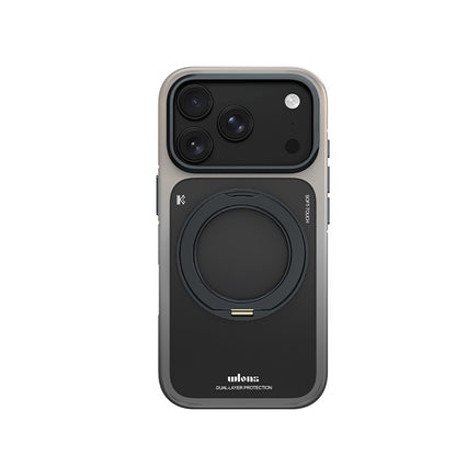 Apple iPhone 18 Pro Kılıf M-safe Şarj Özellikli Sert PC Wlons Arvox Standlı Kapak