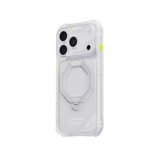 Apple iPhone 18 Pro Kılıf M-safe Şarj Özellikli Standlı Skinarma Saturn Kapak