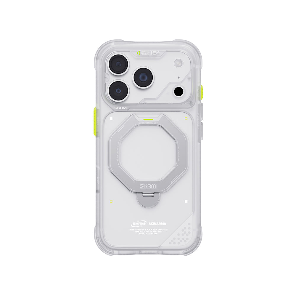 Apple iPhone 18 Pro Kılıf M-safe Şarj Özellikli Standlı Skinarma Saturn Kapak