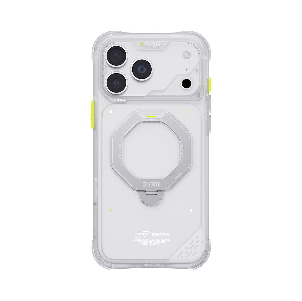 Apple iPhone 18 Pro Kılıf M-safe Şarj Özellikli Standlı Skinarma Saturn Kapak