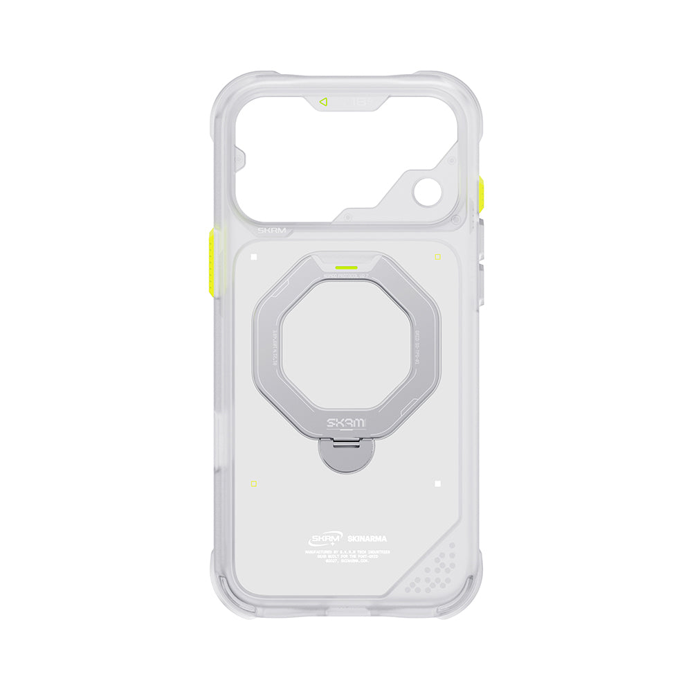 Apple iPhone 18 Pro Kılıf M-safe Şarj Özellikli Standlı Skinarma Saturn Kapak