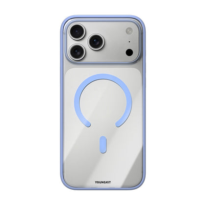 Apple iPhone 18 Pro Kılıf M-safe Şarj Özellikli Youngkit Clear Serisi Kapak