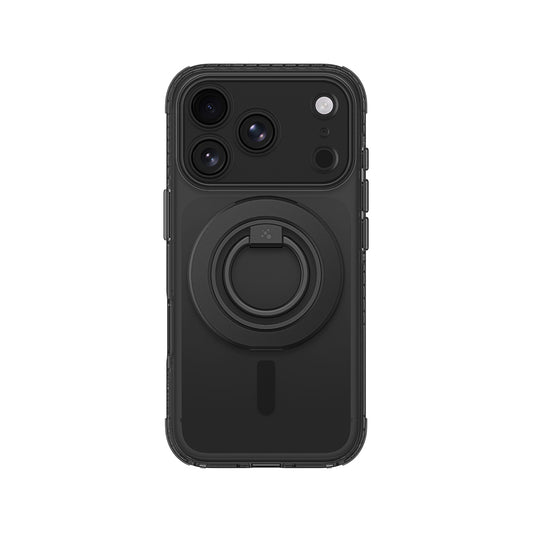 Apple iPhone 18 Pro Kılıf M-safe Şarj Özellikli Yüzük Standlı Amazingthing Titan Pro Grip Ring Serisi Kapak