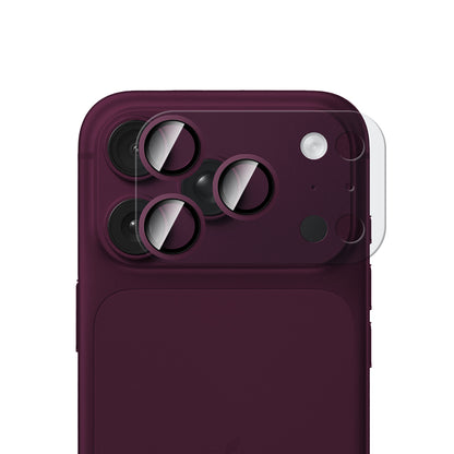 Apple iPhone 18 Pro Max CaseWorld Alloy Sapphire Safir One-Piece Anti Reflective Safir Kamera Lens Koruyucu
