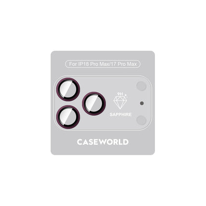 Apple iPhone 18 Pro Max CaseWorld Alloy Sapphire Safir One-Piece Anti Reflective Safir Kamera Lens Koruyucu