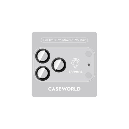 Apple iPhone 18 Pro Max CaseWorld Alloy Sapphire Safir One-Piece Anti Reflective Safir Kamera Lens Koruyucu