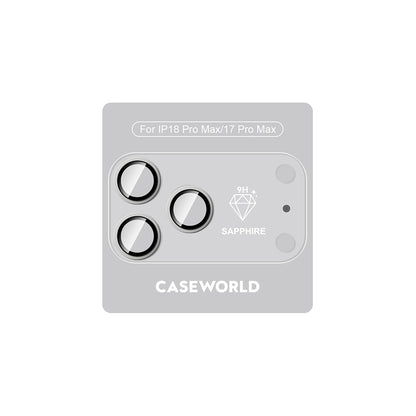 Apple iPhone 18 Pro Max CaseWorld Alloy Sapphire Safir One-Piece Anti Reflective Safir Kamera Lens Koruyucu