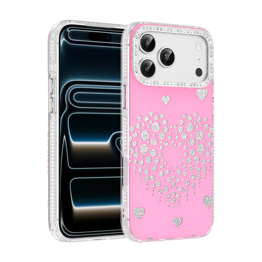 Apple iPhone 18 Pro Max Kılıf Damla Taşlı Zore Rivas Sert PC Kapak