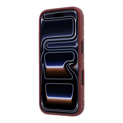 Apple iPhone 18 Pro Max Kılıf Lacoste Orjinal Lisanslı M-safe Şarj Özellikli Metal Logolu Deri Karışık Monogram Desenli Kapak