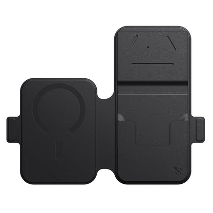 Apple iPhone 18 Pro Max Kılıf M-safe Özellikli Amazingthing Titan Lens Flip Serisi Kartlıklı Kapak