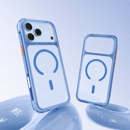 Apple iPhone 18 Pro Max Kılıf M-safe Şarj Özellikli Airbag Tasarımlı Mutural Air Shield Serisi Kapak
