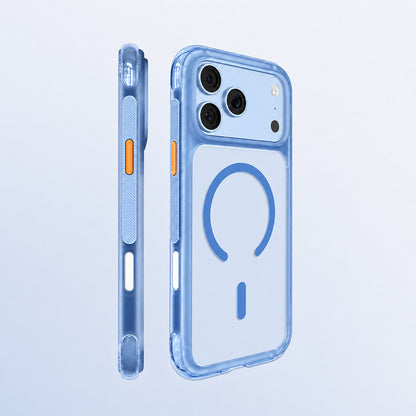 Apple iPhone 18 Pro Max Kılıf M-safe Şarj Özellikli Airbag Tasarımlı Mutural Air Shield Serisi Kapak
