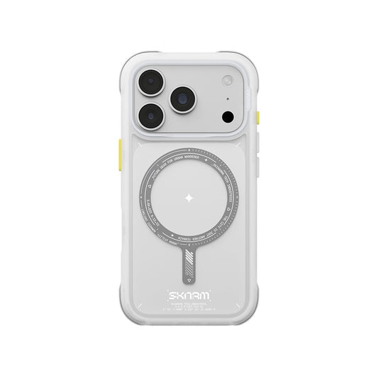 Apple iPhone 18 Pro Max Kılıf M-Safe Şarj Özellikli Airbag Tasarımlı Skinarma Avion Kapak