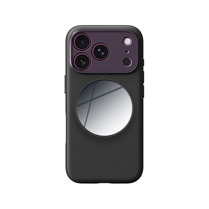 Apple iPhone 18 Pro Max Kılıf M-safe Şarj Özellikli Amazingthing Glamour Allskin Serisi Aynalı Tutucu Standlı Set