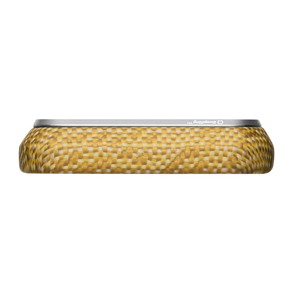 Apple iPhone 18 Pro Max Kılıf M-safe Şarj Özellikli Aramid Karbon Fiber Pitaka Wind Over Wheat Serisi Kapak