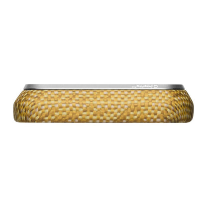 Apple iPhone 18 Pro Max Kılıf M-safe Şarj Özellikli Aramid Karbon Fiber Pitaka Wind Over Wheat Serisi Kapak