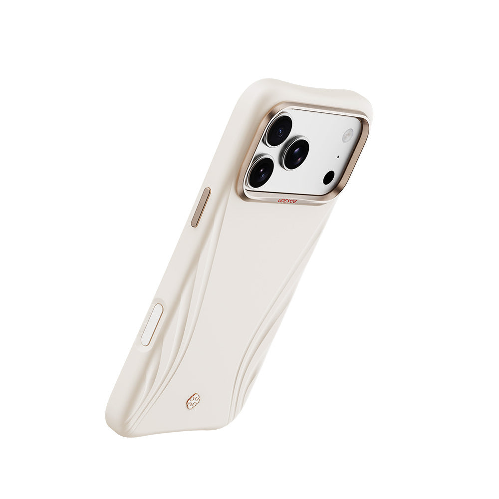 Apple iPhone 18 Pro Max Kılıf M-Safe Şarj Özellikli Çizgili Logolu Udemos Freedom Serisi Kapak