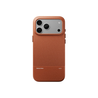 Apple iPhone 18 Pro Max Kılıf M-safe Şarj Özellikli Deri Dokulu Native Union RE Classic Serisi Kapak