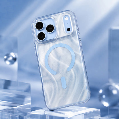 Apple iPhone 18 Pro Max Kılıf M-safe Şarj Özellikli Mutural Glow Desert Serisi Kapak